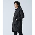 ダウンジャケット ダウン 「TAION(タイオン)」「ユニセックス」シティ パイピングフード ロングダウンコート メンズ レディース
