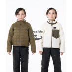 ダウン アウター 「TAION(タイオン)」「キッズ」マウンテン リバーシブル ダウン×ボア ジャケット キッズ 子供服 男の子 女の子