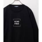 tシャツ T-GRAPHICS ロゴプリント長袖Tシャツ メンズ レディース
