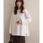 tシャツ 「NOAHL」ヴィンテージライク刺繍ロンT レディース