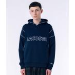 ショッピングラコステ パーカー アウトラインネームステッチスウェットフーディー / 裏パイルスウェットパーカー メンズ レディース