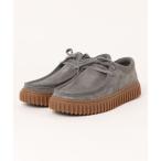 デッキシューズ Clarks クラークス TORHILL LO メンズシューズ 厚底 ワラビー(トーヒルロー) 26180121 グレースエード メン