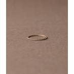 ショッピングトーン 指輪 リング 「トーン」 K18RBG ダイヤモンド リング スキニー レディース