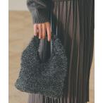 トートバッグ ラメニットミニクリテトート レディース