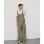 サロペット オーバーオール ビスチェディテールロンパース レディース