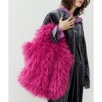 ショッピングハンドバッグ ハンドバッグ Color shaggy bag / カラーシャギーバッグ