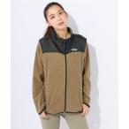 コート アウター マイクロフリース　切り替えスタンドジャケット　フルジップブルゾン レディース