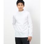 tシャツ コットンスムース モックネックTシャツ (長袖) メンズ
