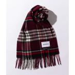 マフラー ストール 「SETUP7」カシミヤ100％ チェック柄マフラー 30T34 レディース
