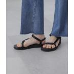 「Teva」 フラットサンダル 23 ブラック レディース