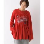 tシャツ シャーリングロゴロンT 150325 レディース