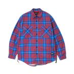 シャツ MANASTASH/マナスタッシュ ZIP FLANNEL SHIRTS メンズ レディース