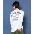 tシャツ 「大人向けサイズあり」「プチプラ」バックメッセージロゴ長袖Tシャツ キッズ 子供服 男の子