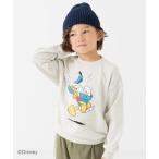 トレーナー  ドナルドダック プリント裏毛トレーナー キッズ 子供服 男の子 女の子