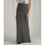 スカート アルパカマキシニットスカート/Alpaca Maxi Knit Skirt