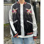 スカジャン HOUSTON / QUILTING RAYON SOUVENIR JACKET / 51392 / 51393 レディース メンズ