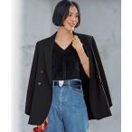 ジャケット テーラードジャケット ダブルブレスト ジャケット レディース