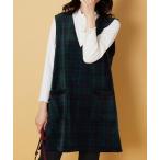 スカート なめらか裏ベロアジャンパースカート