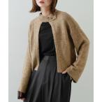 ショッピングさらさ ニット セーター 「別注」さらさ×SENSE OF PLACE　チョーカーニットカーディガン レディース