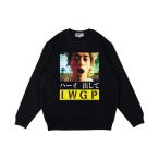  футболка тренировочный MLE×I.W.G.P.PHOTO MESSAGE SWEATSHIRT ~ - -i. делать мужской 
