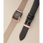 ショッピングシチズン 腕時計 RG シチズンL別注モデル スクエア チェンジャブルウォッチ（ブラック） レディース