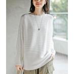 ショッピングドルマン ニット セーター ドルマンラメニットプルオーバー レディース