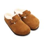 サンダル BIRKENSTOCK BOSTON SHEARLING LEVE MINK LAF / ビルケンシュトック ボストン シェアリング スウェ