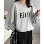 tシャツ 「WEB限定」フロッキーロゴスウェット レディース