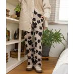 パンツ なめらかタッチニットパンツ レディース