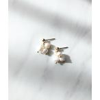 ピアス 3粒淡水パールピアス レディース