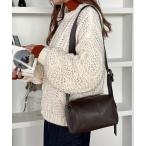 ショルダーバッグ バッグ 「シンプル・大人カジュアル」ベルトスクエアショルダーバッグ レディース