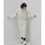 ワンピース 「NEW YEAR’S SPECIAL ITEM」ベスト×ハーフジップニットワンピース