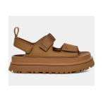 「UGG」 フラットサンダル 6 ブラウン レディース