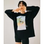 tシャツ 「WEB限定・洗える」RECORDS ロングスリーブTEE レディース