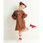 ワンピース 「WEB限定」バックロゴワンピース キッズ 子供服 女の子