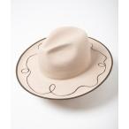 帽子 ハット Rabbit Fur Long Brim Hat / ファーウールロングブリムハット メンズ レディース