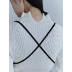 ショッピングHIGH ニット セーター 「Abor」High Neck Rib Knit Tops/ハイネックリブニットトップス レディース メンズ