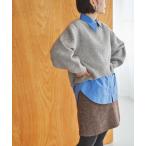 ニット セーター F by ROSSO　ハミルトンボリュームスリーブ畦ニット レディース