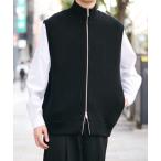 ショッピングTOKYO セーター ニット 「STUDIOUS×UNITED TOKYO」 SIGNATURE DRIVERS KNIT VEST/洗える メンズ