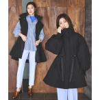 ダウンコート ダウンジャケット ソフィーレート 2WAY ｜ メモリータフタ ステッチレス 中綿コート ベスト ｜ アウター 体型カバー 防寒対策 ジ