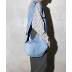 ショルダーバッグ THRIFTY LOOK / スリフティールック BLUE DENIM NEWSPAPER BAG ブルーデニム リメイク ニュース