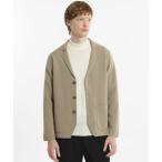 ジャケット テーラードジャケット 14Gミラノリブ ニットジャケット メンズ
