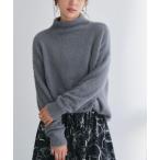 ショッピングハイネック ニット セーター ハイネックショートシャギーニット レディース