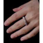  кольцо кольцо [silver925]TextureRing/ tech s коричневый - кольцо женский мужской 