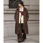  пальто с отложным воротником пальто [INTERPLAY x TAKERU]Herringbone Long Coat женский 