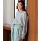 ニット セーター ウールカシミヤシャギー ニット レディース