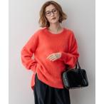 ニット セーター ウールカシミヤシャギー ニット レディース