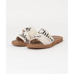「Chloe」 フラットサンダル 37 ブラウン レディース