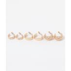 ピアス ゴールドピアスセット レディース