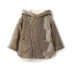ダッフルコート コート パッチワークチェックコート キッズ 子供服 男の子 女の子